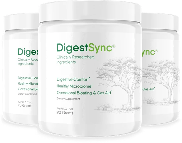 DigestSync 3 jars — 90-day supply
